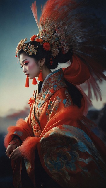 Free ai generated woman beauty illustration