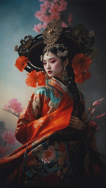 Free ai generated woman beauty illustration