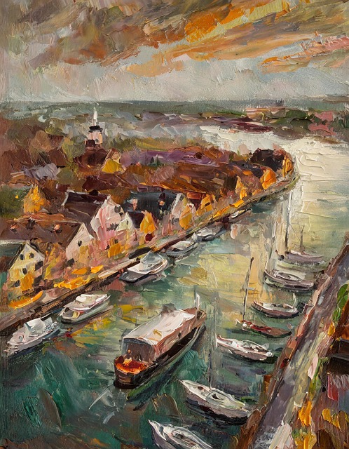 Ai Generiert, Hafen, Ostsee, Ueckermünde