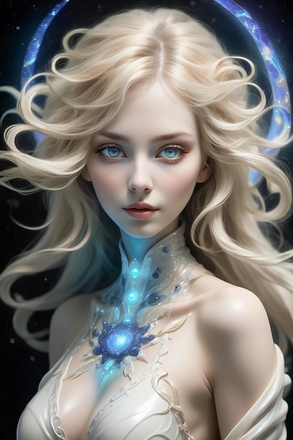 Free ai generated woman mystic illustration