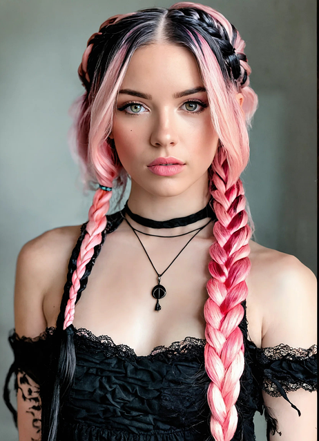 Free ai generated woman girl illustration