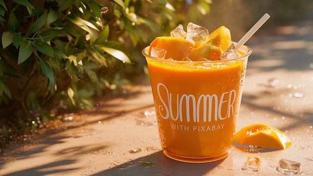 Download free HD stock image of Ai Generated Mango Free ai generated mango juice illustration
