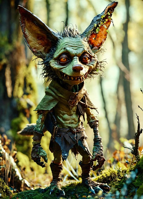 Free ai generated creature beast illustration