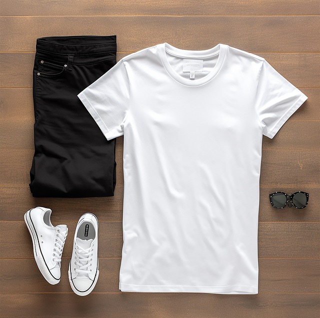 Free ai generated t-shirt outfit illustration