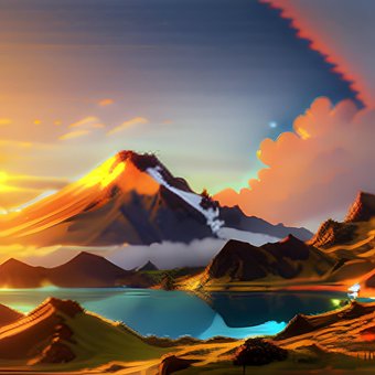 Free Sky Landscape illustration and picture