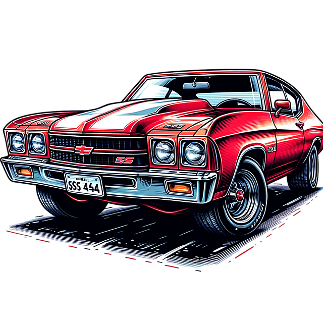 Free ai generated chevy chevrolet illustration