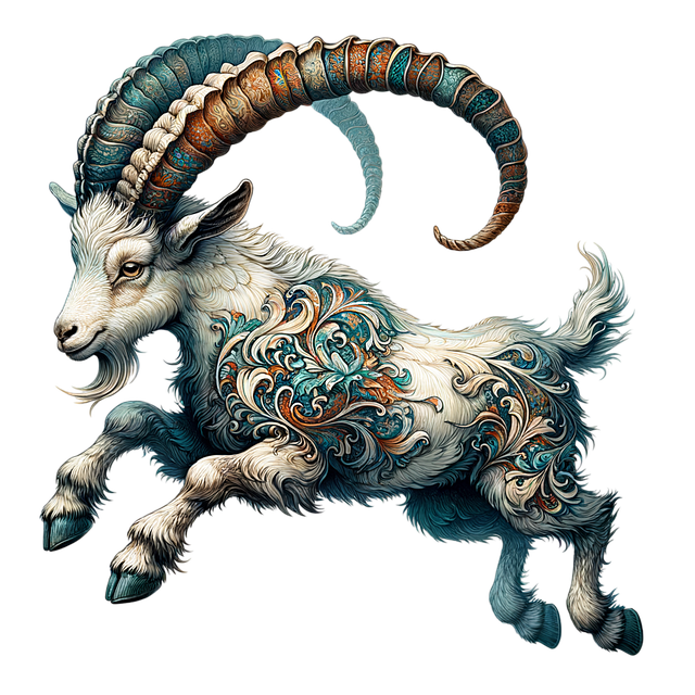 Free ai generated goat mammal illustration