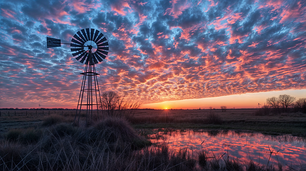Free Sunset Sky illustration and picture