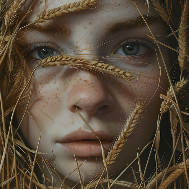 Free ai generated girl child illustration