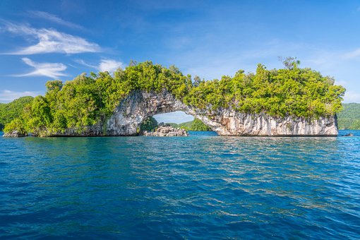 Insel, Meer, Ozean, Felsen, Riff, Palau