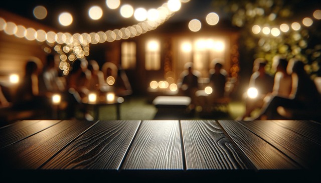 Free blurred background party illustration