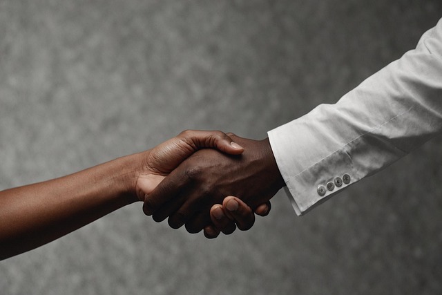 Download free HD stock image of Ai Generated Agreement Free ai generated agreement handshake illustration