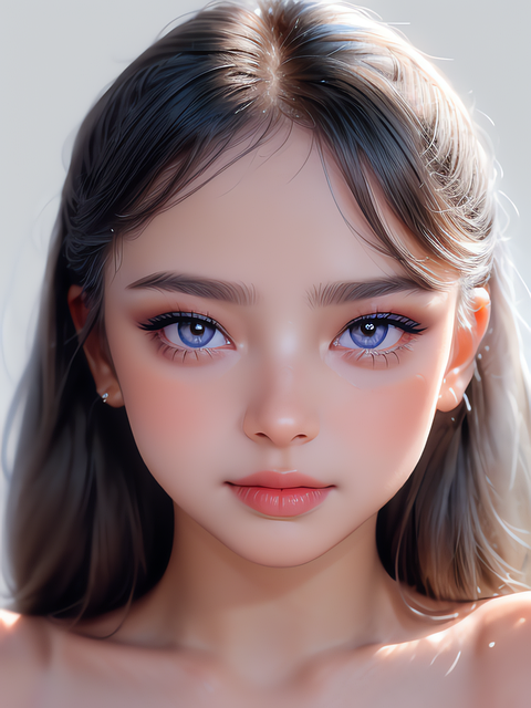 Free ai generated woman beauty illustration