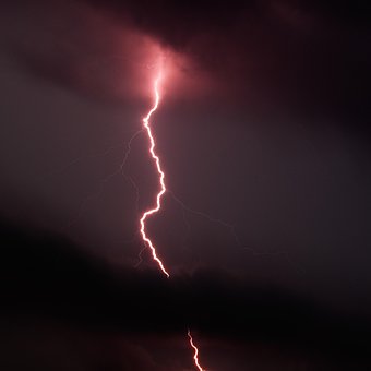 ฟ้าผ่า, พายุ, ฟ้าร้อง, พายุฝนฟ้าคะนอง
