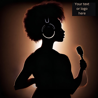 Free Template Podcast illustration and picture