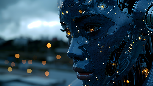 Download free HD stock image of Humanoid Robot Free humanoid robot woman illustration