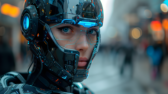Download free HD stock image of Humanoid Robot Free humanoid robot woman illustration