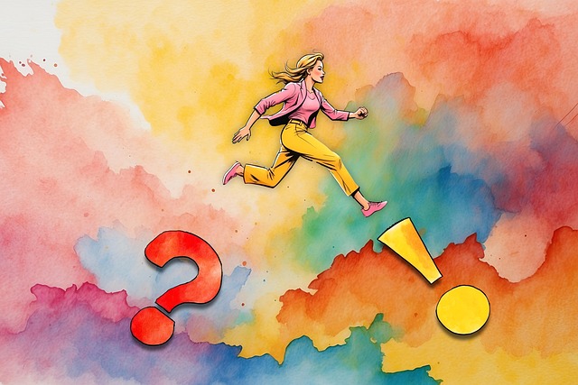 Free ai generated question mark exclamation mark illustration