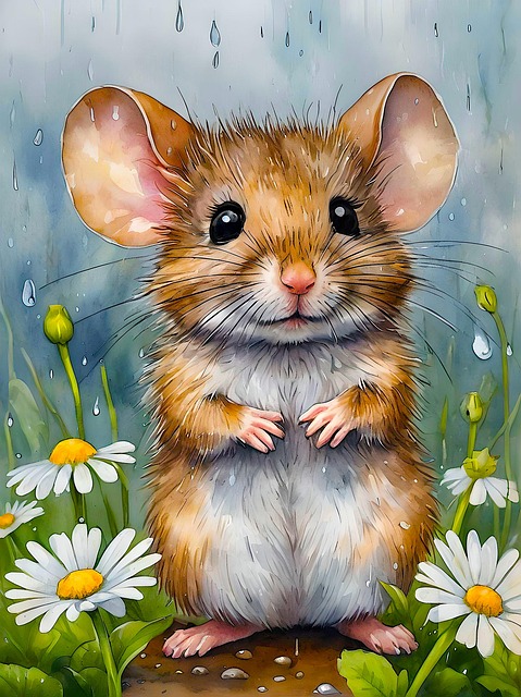 Download free HD stock image of Ai Generated Mouse Free ai generated mouse young illustration