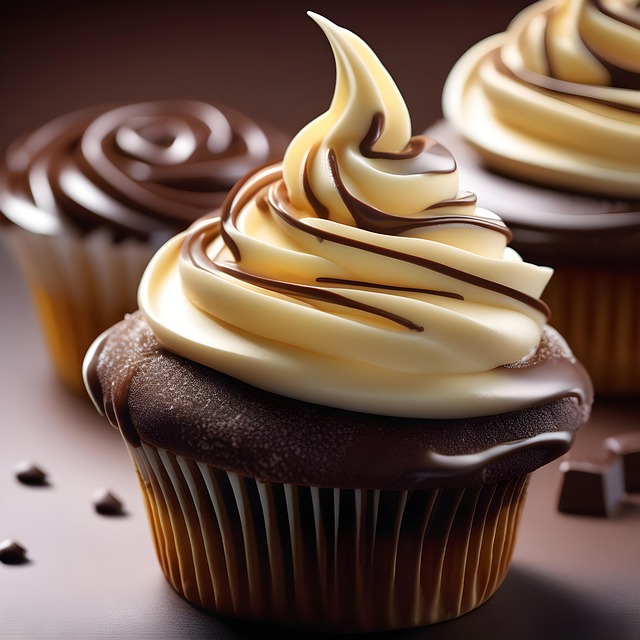 Download free HD stock image of Ai Generated Cupcake Free ai generated cupcake muffin illustration