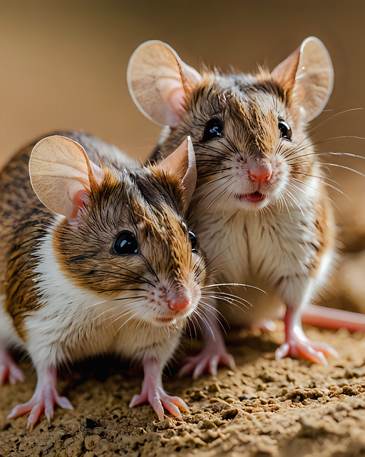 Free ai generated mice rodents illustration