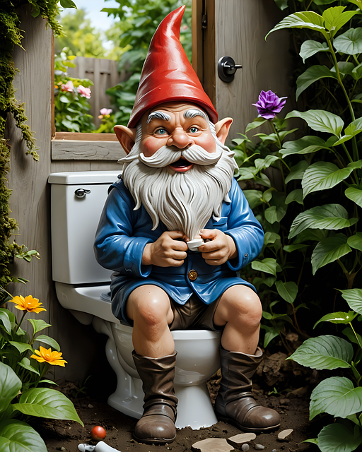 Free ai generated gnome dwarf illustration