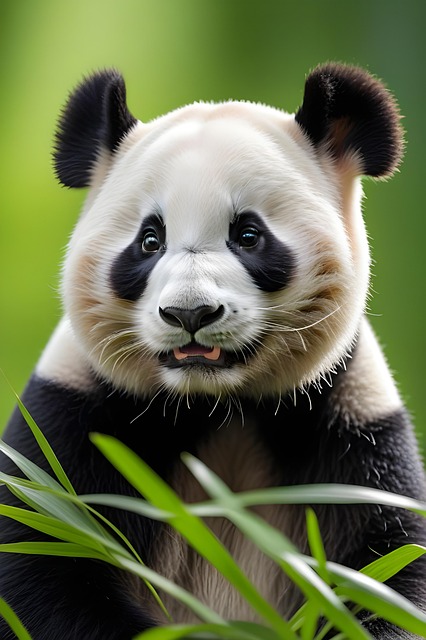 Free ai generated panda bear illustration