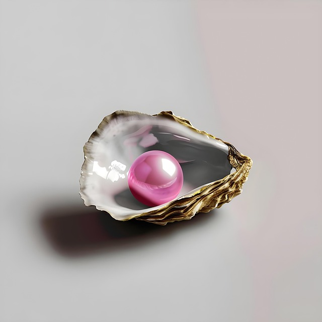Free ai generated oyster pink illustration