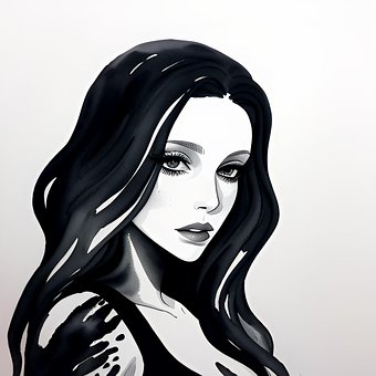 Free Ai Generated Woman illustration and picture