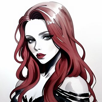 Free Ai Generated Woman illustration and picture