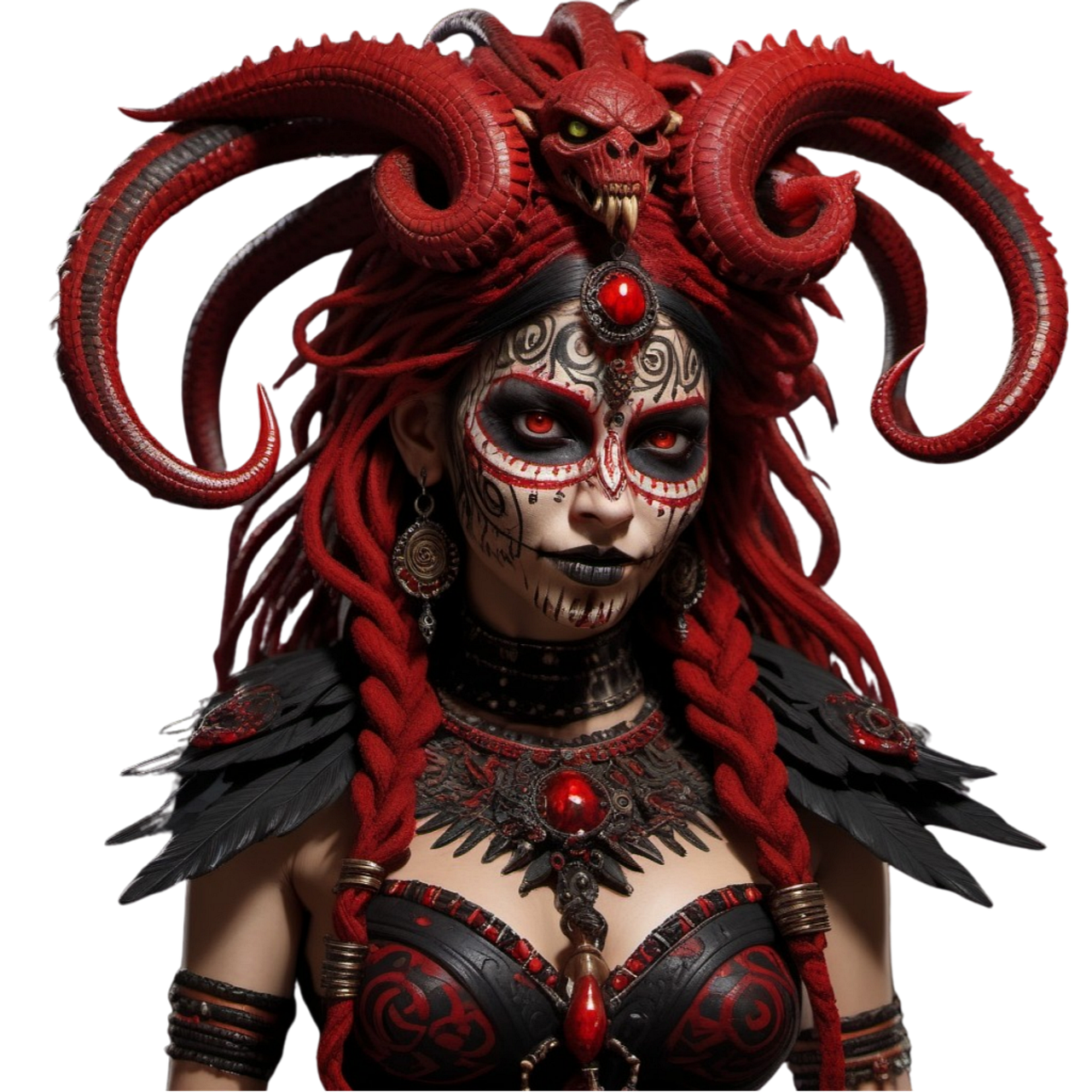 download-ai-medusa-style-fantasy-royalty-free-stock-illustration