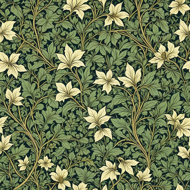Download free HD stock image of Ai Generated Leaves Free ai generated leaves seamless illustration