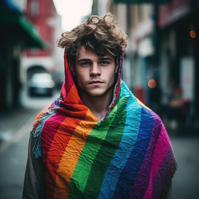 Free lgbtq pride rainbow illustration
