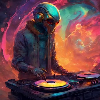 Dj, Pladespiller, Vinyl, Musik, Edm