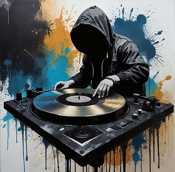 Dj, Pladespiller, Vinyl, Musik, Edm