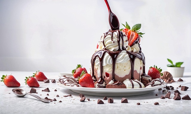 Eiscreme, Eis, Speiseeis, Eisbecher