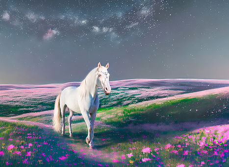Free Ai Generated Horse illustration and picture