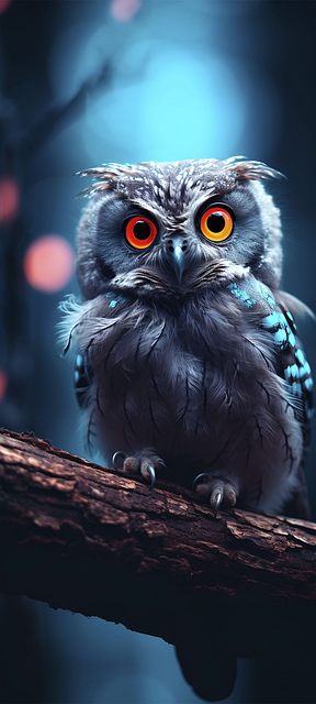Free Owl Bird illustration and picture