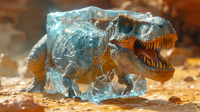 Ai Gerado, Dinossauro, Gelo