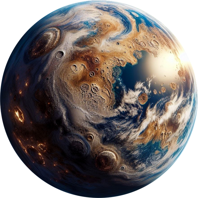 Free planet erde exoplanet illustration