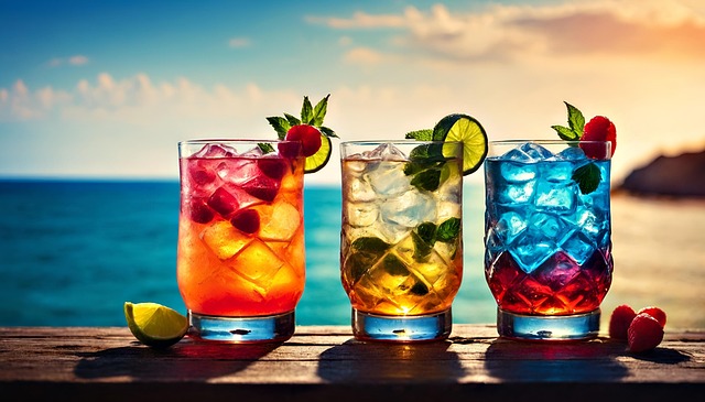 Download free HD stock image of Ai Generated Cocktail Free ai generated cocktail beverages illustration