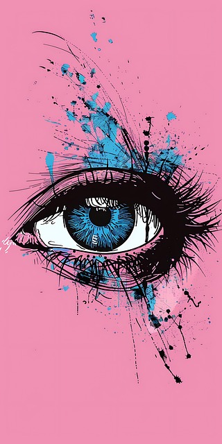Free eye beauty eyeball illustration