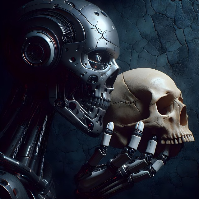 Download free HD stock image of Robot Humanoid Free robot humanoid technology illustration