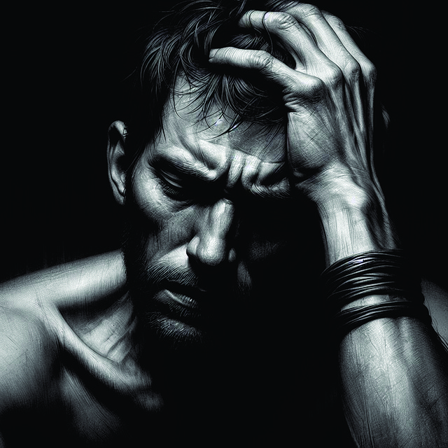 Free worried concerned fear illustration