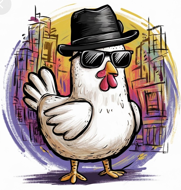 Ai Generiert, Vogel, Tier, Gallo, Pollo