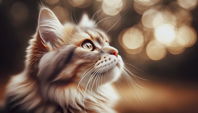Ai Generado, Gato, Gatito, Maine Coon