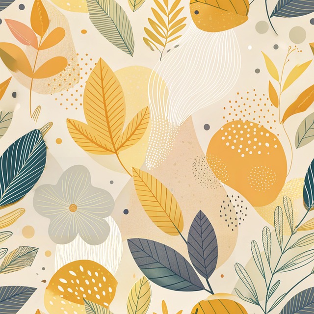 Free ai generated flowers leaves illustration