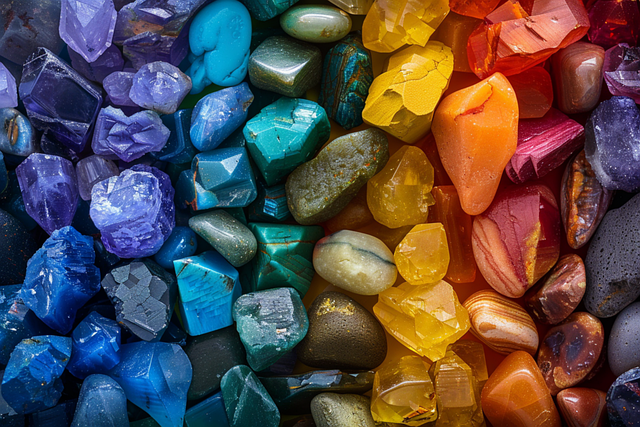 Ai Generiert, Steine, Mineralien