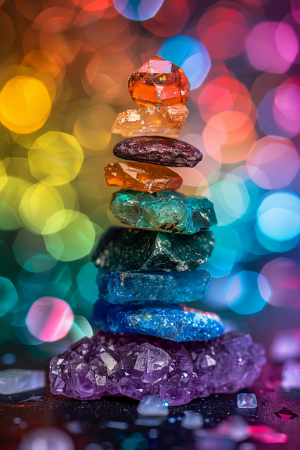 Free ai generated stones minerals illustration