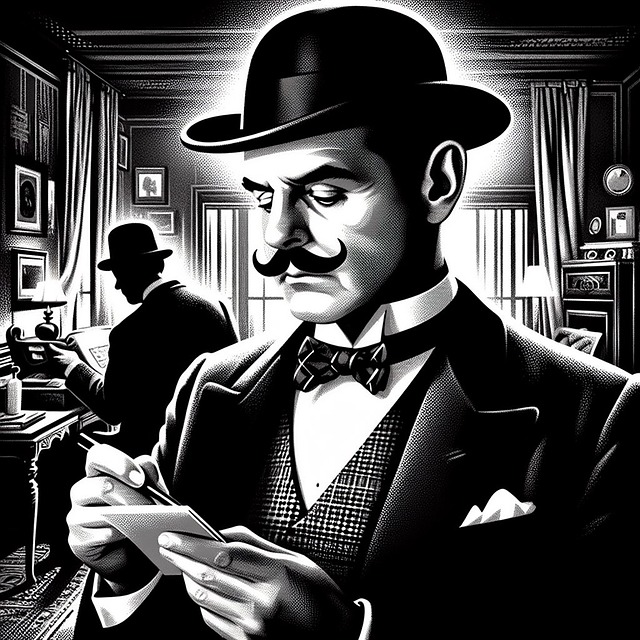 Free Detective Mystery illustration and picture